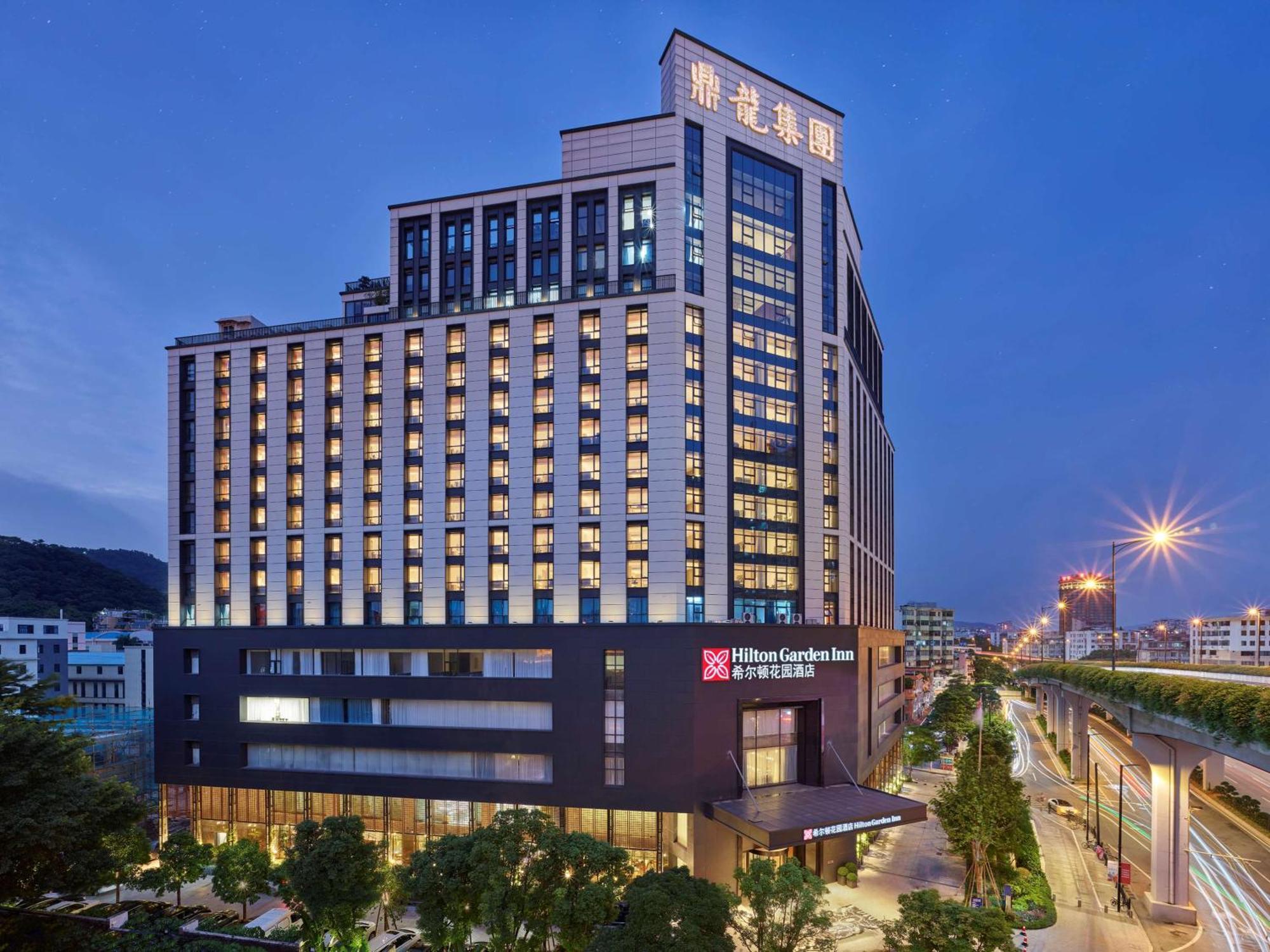 Hilton Garden Inn Guangzhou Tianhe Exterior foto